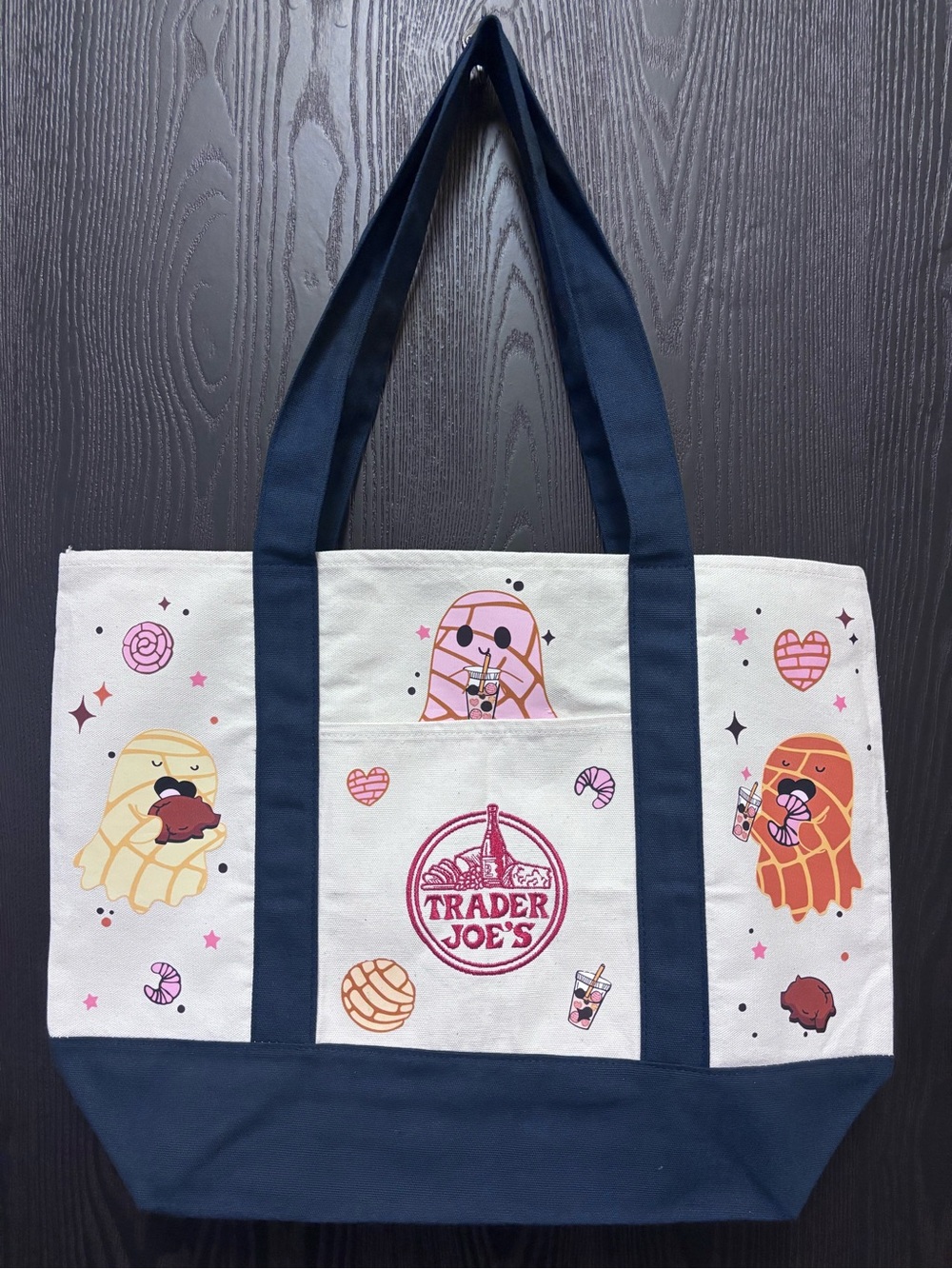 Spooky concha- Trader Joe’s tote bag